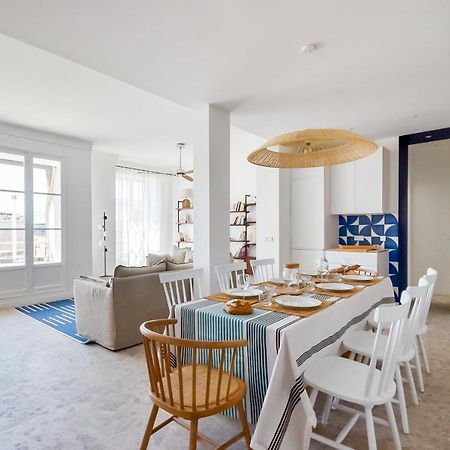 Massilia Blue - Grand Appartement Refait A Neuf Avec Vue Sur Le Vieux Port Marseille Luaran gambar