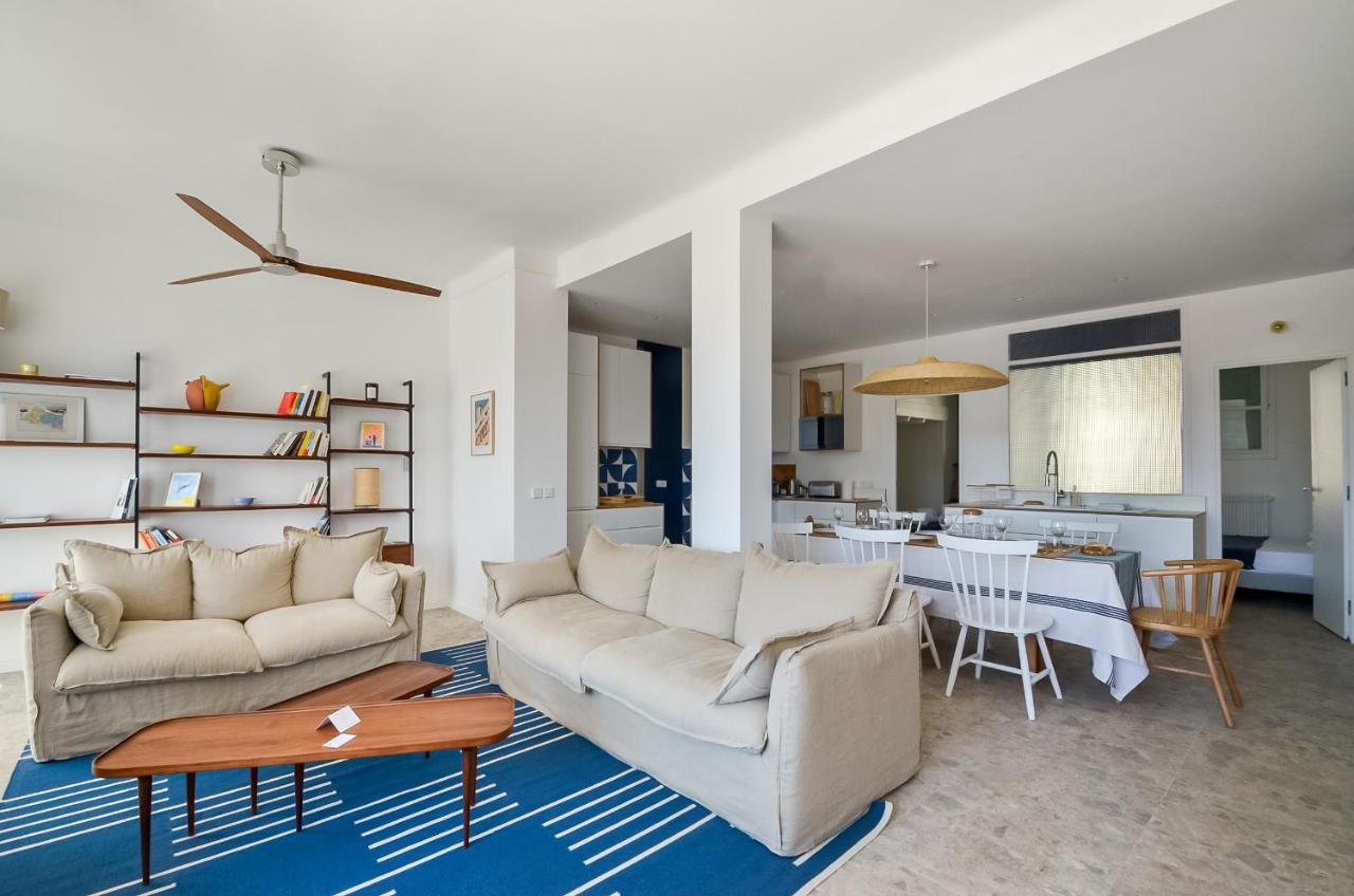 Massilia Blue - Grand Appartement Refait A Neuf Avec Vue Sur Le Vieux Port Marseille Luaran gambar